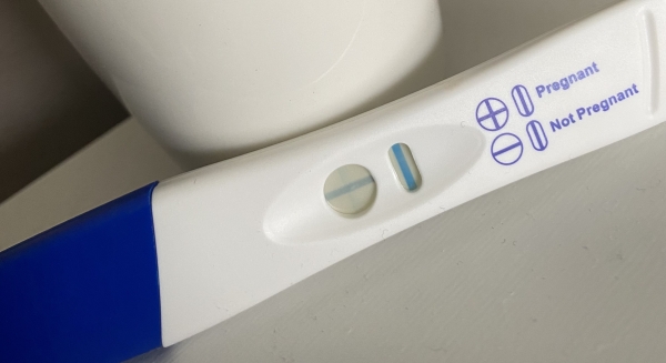 CVS One Step Pregnancy Test, 13 Days Post Ovulation, FMU