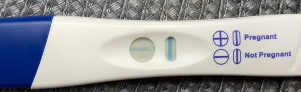 CVS One Step Pregnancy Test, 12 Days Post Ovulation, FMU