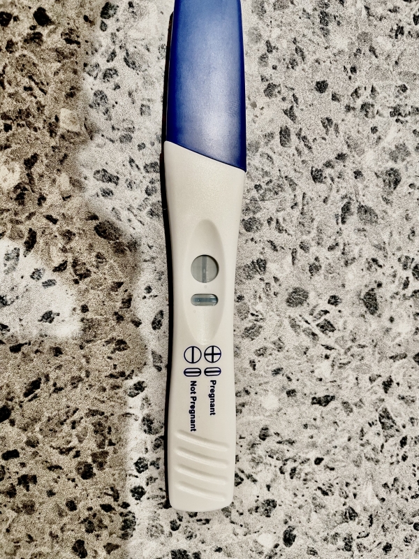 CVS One Step Pregnancy Test, 11 Days Post Ovulation