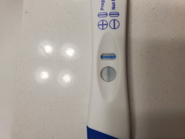 CVS One Step Pregnancy Test, 13 Days Post Ovulation, FMU