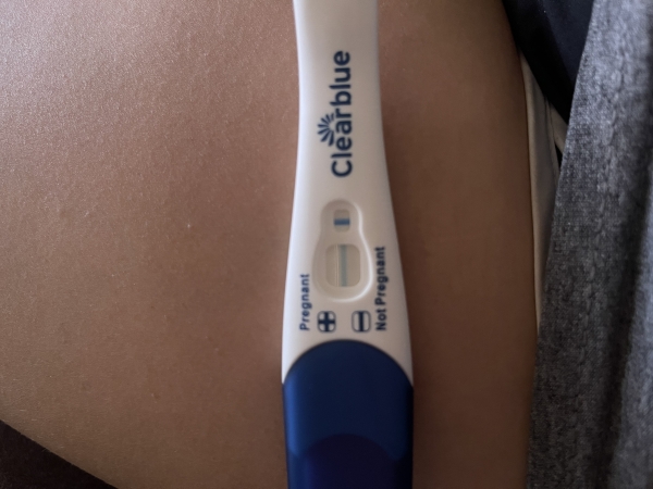 Clearblue Advanced Pregnancy Test, Cycle Day 22