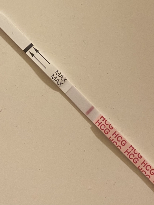 Home Pregnancy Test, 8 Days Post Ovulation, Cycle Day 24