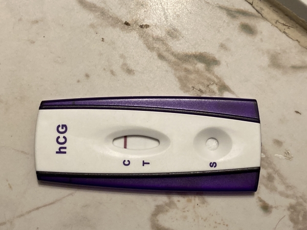 First Signal One Step Pregnancy Test, Cycle Day 34