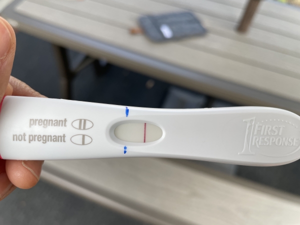 First Response Early Pregnancy Test, 12 Days Post Ovulation, Cycle Day 29