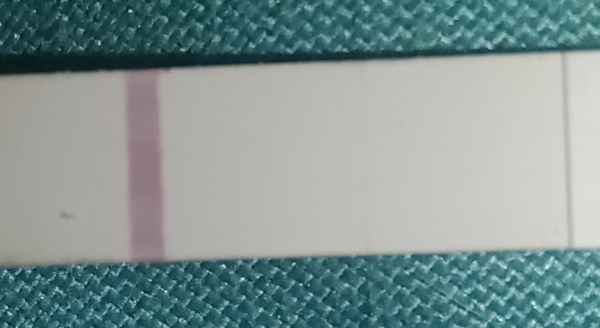 MomMed Pregnancy Test, Cycle Day 24