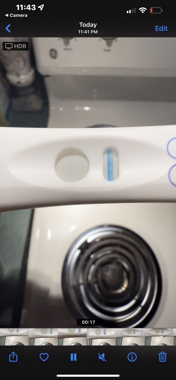 CVS Early Result Pregnancy Test, 7 Days Post Ovulation