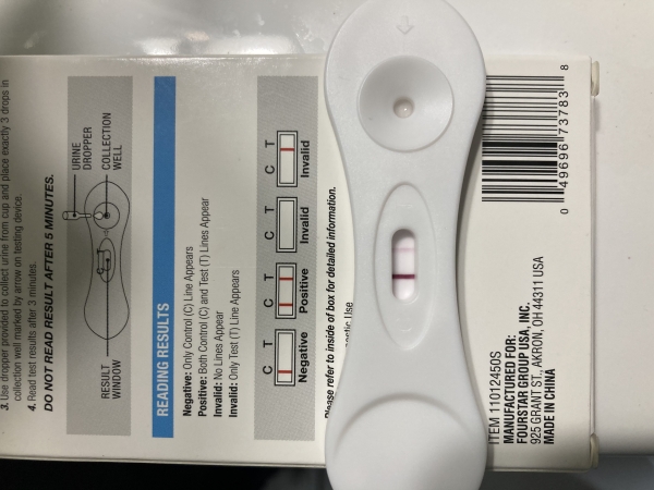 Generic Pregnancy Test, 12 Days Post Ovulation