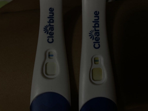 Clearblue Advanced Pregnancy Test, 10 Days Post Ovulation, FMU, Cycle Day 24