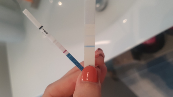 Home Pregnancy Test, 10 Days Post Ovulation, Cycle Day 25