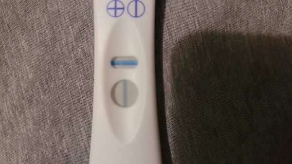 Walgreens One Step Pregnancy Test, 8 Days Post Ovulation