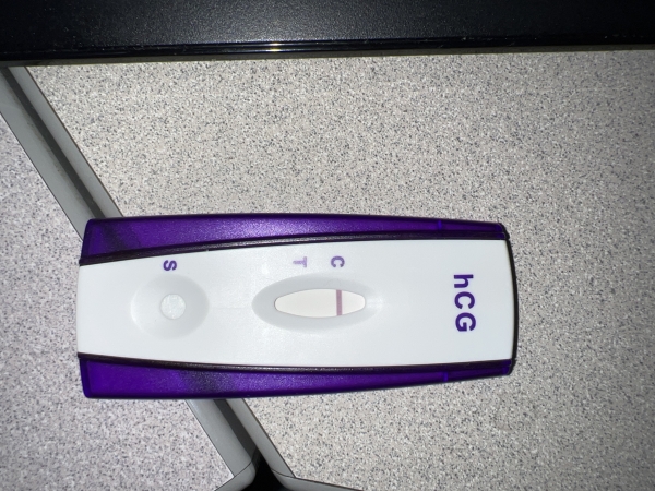 First Signal One Step Pregnancy Test, 6 Days Post Ovulation, Cycle Day 22