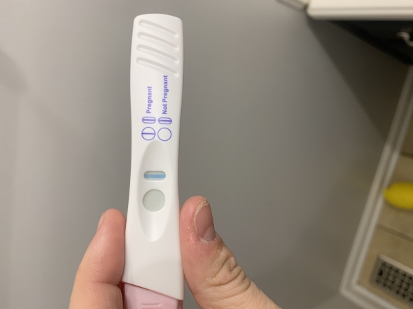 Equate One Step Pregnancy Test, 9 Days Post Ovulation, Cycle Day 22