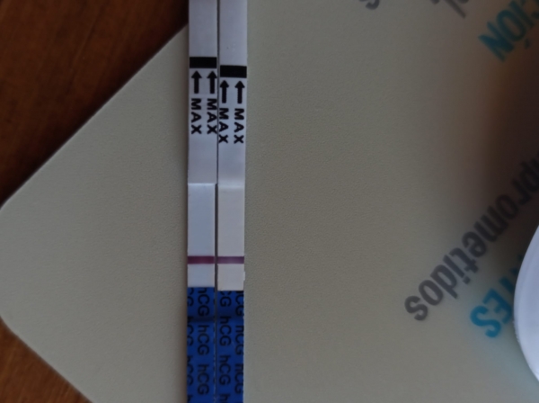 CVS One Step Pregnancy Test, 8 Days Post Ovulation