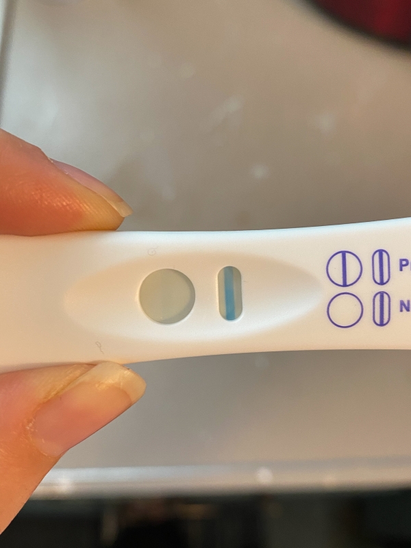 Equate One Step Pregnancy Test, Cycle Day 25