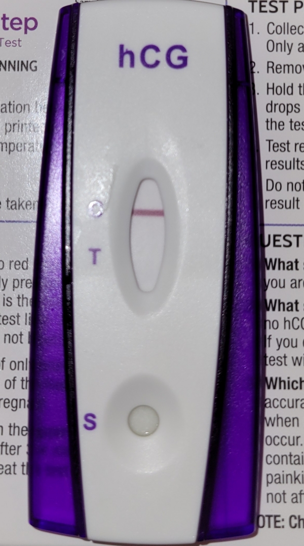 Equate One Step Pregnancy Test, 9 Days Post Ovulation, Cycle Day 34