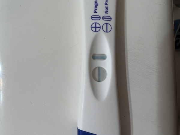 CVS One Step Pregnancy Test, 21 Days Post Ovulation