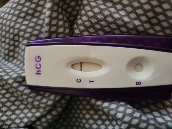 Equate One Step Pregnancy Test, 11 Days Post Ovulation, FMU, Cycle Day 35