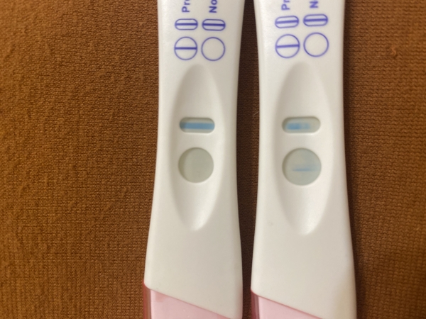 CVS Early Result Pregnancy Test, 13 Days Post Ovulation, Cycle Day 18