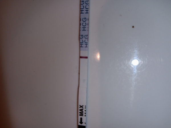 MomMed Pregnancy Test, 21 Days Post Ovulation, Cycle Day 38