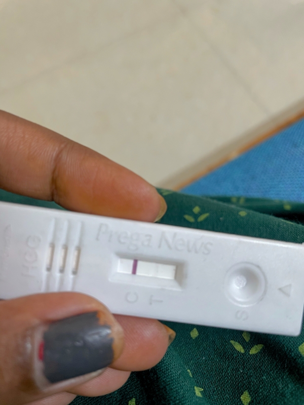 Home Pregnancy Test, Cycle Day 36