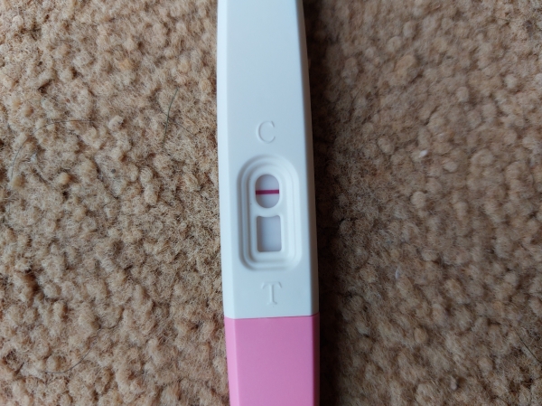 AccuMed Pregnancy Test, 18 Days Post Ovulation