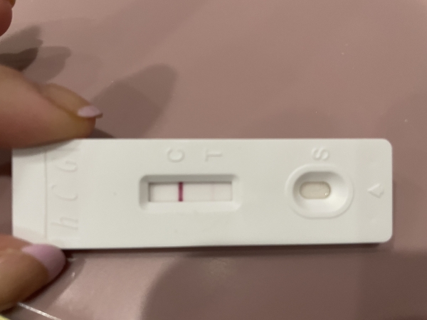 Generic Pregnancy Test, 12 Days Post Ovulation, FMU, Cycle Day 28