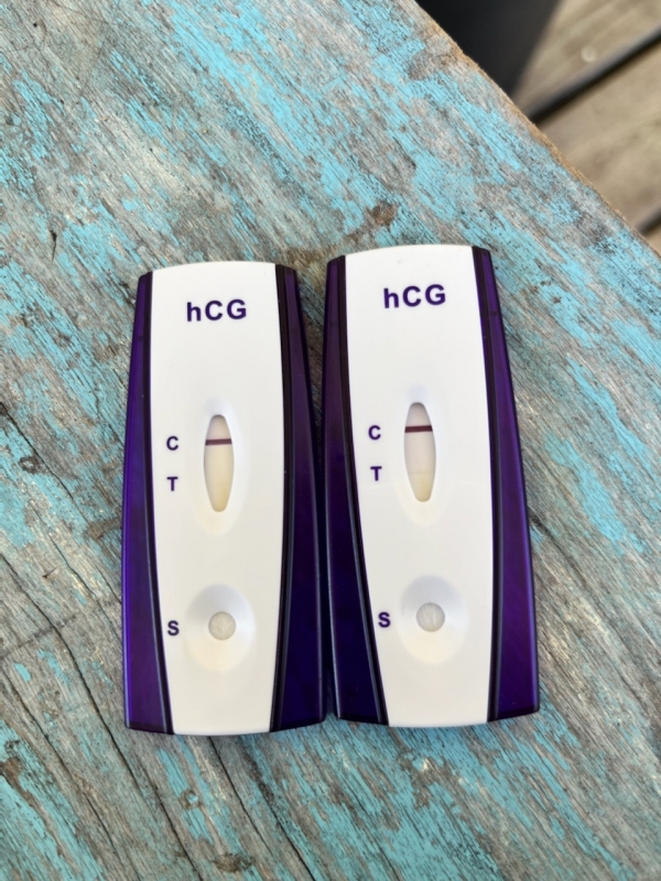 First Signal One Step Pregnancy Test, 9 Days Post Ovulation