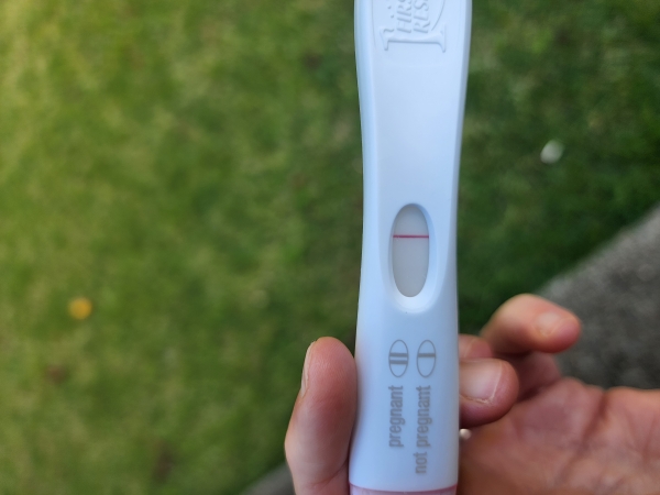 Home Pregnancy Test, FMU, Cycle Day 43