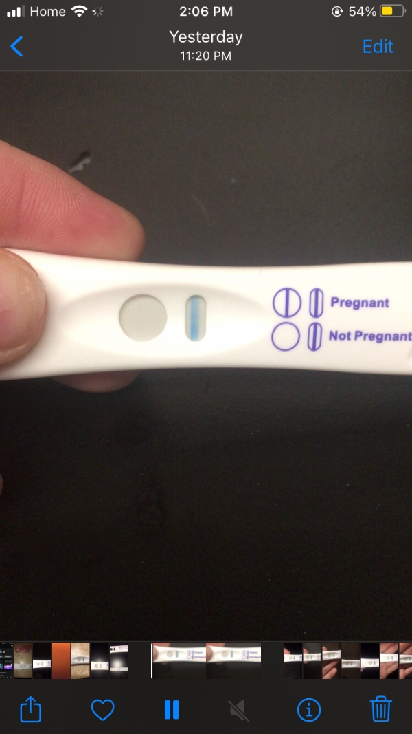 Equate One Step Pregnancy Test, 17 Days Post Ovulation, Cycle Day 37