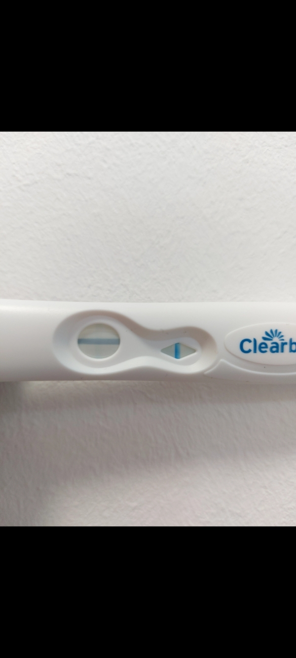 Clearblue Plus Pregnancy Test, 12 Days Post Ovulation, Cycle Day 30