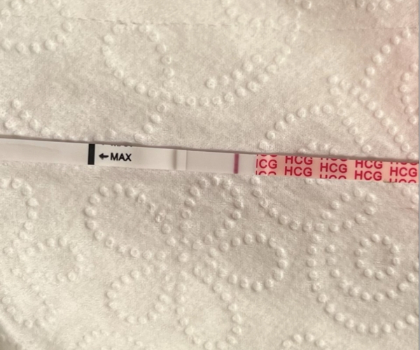 Home Pregnancy Test, 9 Days Post Ovulation