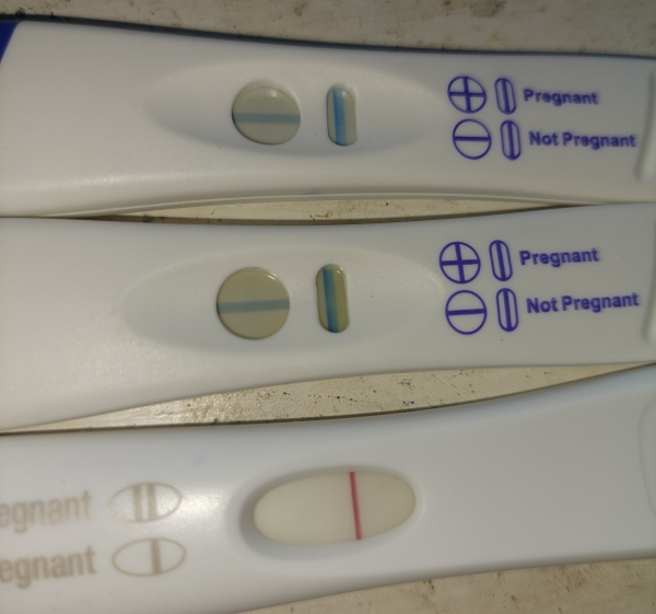 Walgreens One Step Pregnancy Test, 8 Days Post Ovulation, FMU