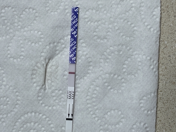 Generic Pregnancy Test, 8 Days Post Ovulation