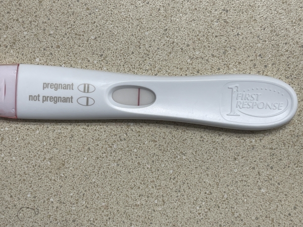 First Response Early Pregnancy Test, 9 Days Post Ovulation, FMU