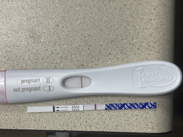 First Response Early Pregnancy Test, 9 Days Post Ovulation, FMU