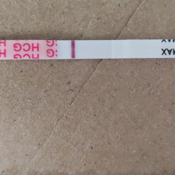 Wondfo Test Strips Pregnancy Test, 14 Days Post Ovulation, Cycle Day 28