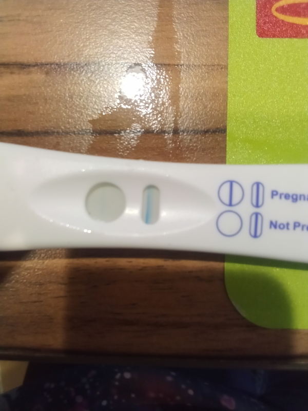 CVS Early Result Pregnancy Test, 8 Days Post Ovulation, Cycle Day 25