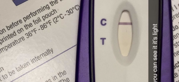 CVS Early Result Pregnancy Test, 6 Days Post Ovulation, Cycle Day 18