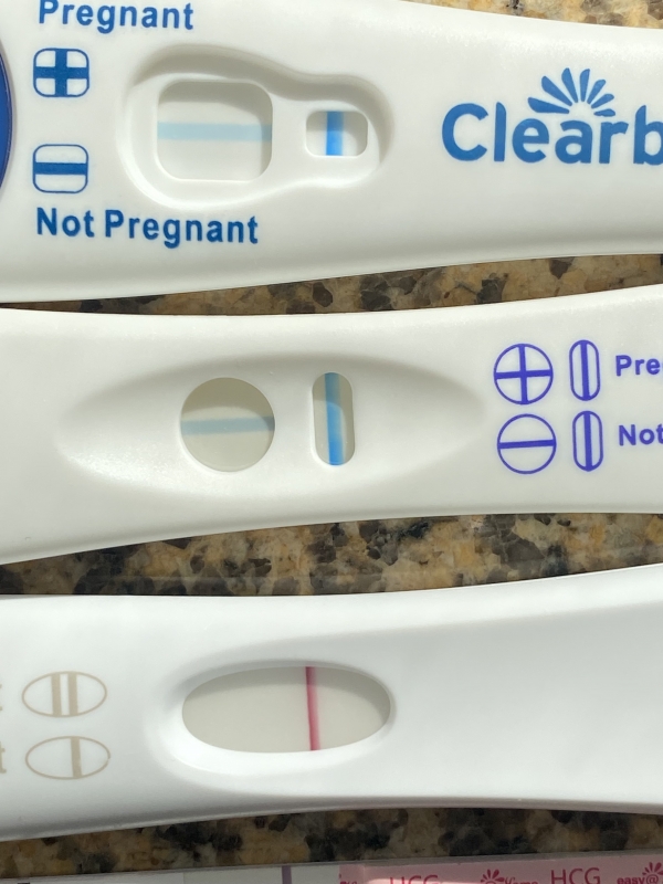 Home Pregnancy Test, 12 Days Post Ovulation, FMU, Cycle Day 32