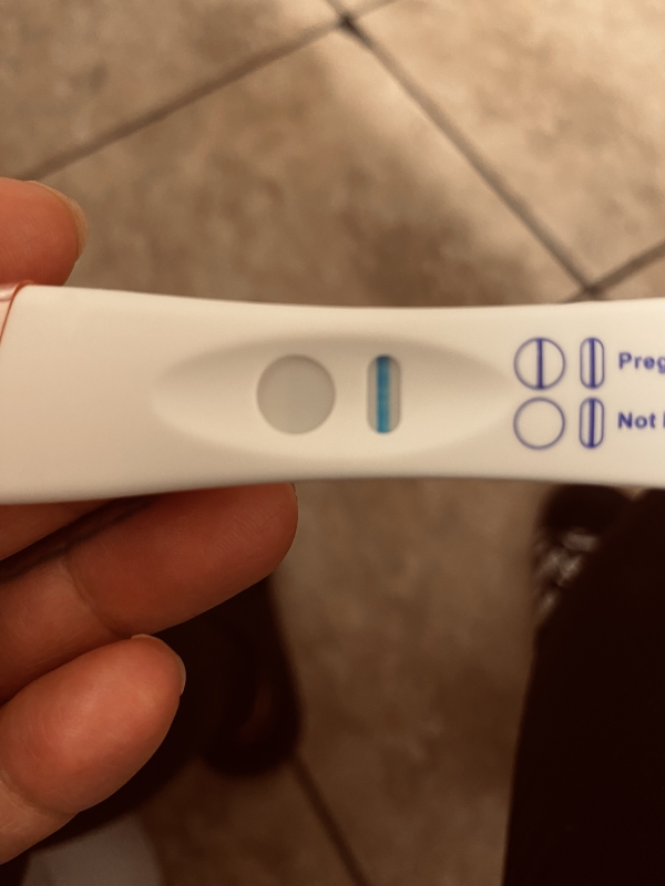 CVS Early Result Pregnancy Test, 14 Days Post Ovulation, Cycle Day 31