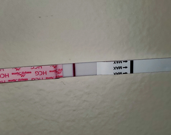 Easy-At-Home Pregnancy Test, 6 Days Post Ovulation