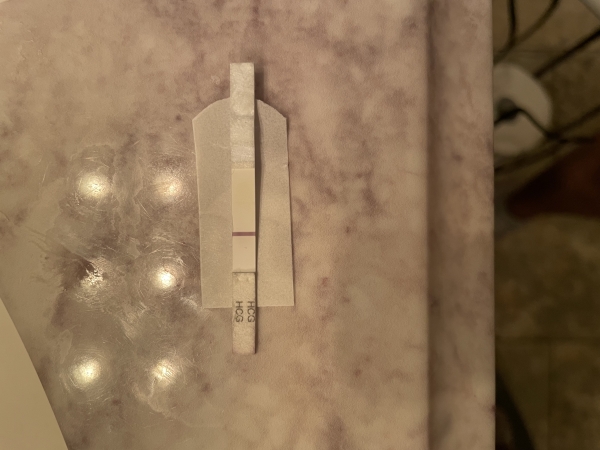 Home Pregnancy Test, 8 Days Post Ovulation
