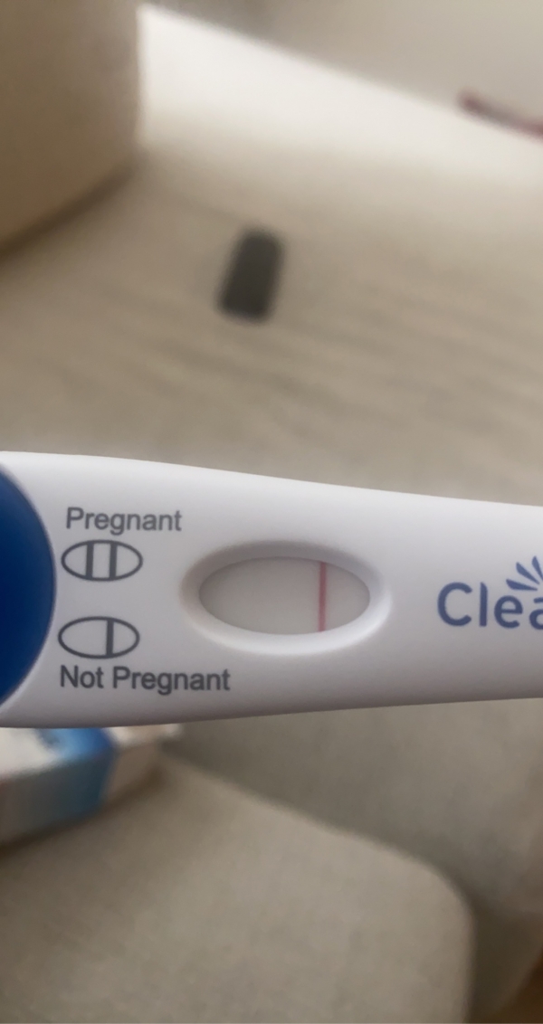 Clearblue Plus Pregnancy Test, 9 Days Post Ovulation, Cycle Day 27