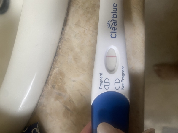 Clearblue Advanced Pregnancy Test, 11 Days Post Ovulation, Cycle Day 31