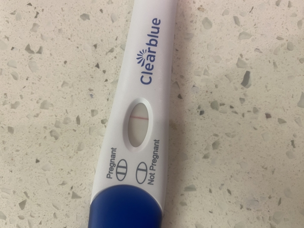 Clearblue Advanced Pregnancy Test, 11 Days Post Ovulation, Cycle Day 31