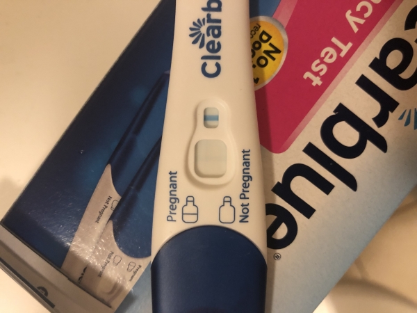 Clearblue Advanced Pregnancy Test, 13 Days Post Ovulation, Cycle Day 26