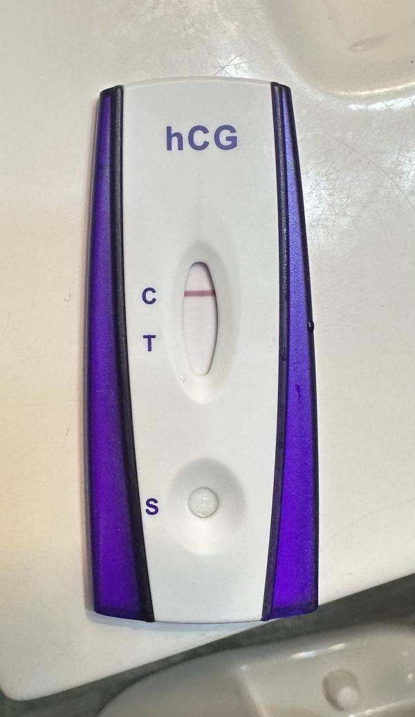 Equate One Step Pregnancy Test, 6 Days Post Ovulation, Cycle Day 23