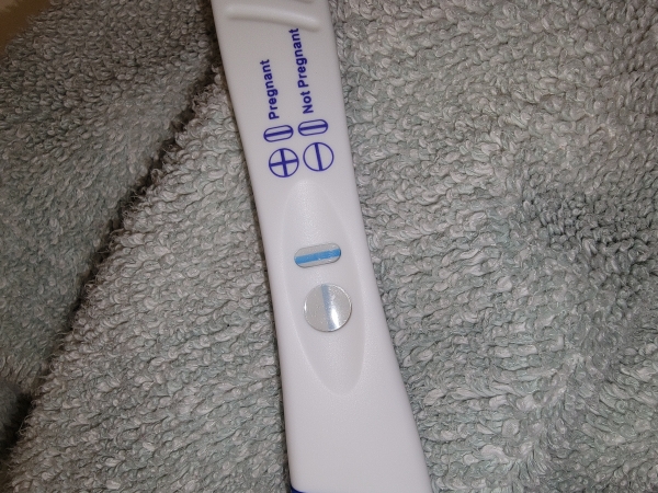 CVS One Step Pregnancy Test, 10 Days Post Ovulation, FMU, Cycle Day 25