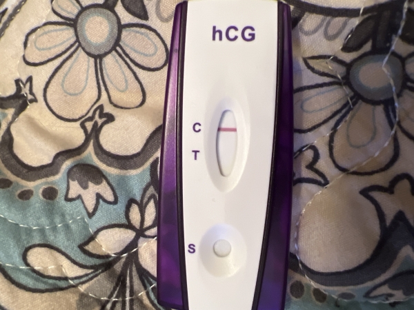 Equate One Step Pregnancy Test, 6 Days Post Ovulation, Cycle Day 21