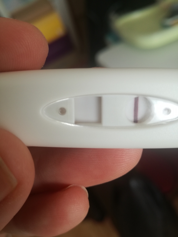 Home Pregnancy Test, 17 Days Post Ovulation, FMU, Cycle Day 34